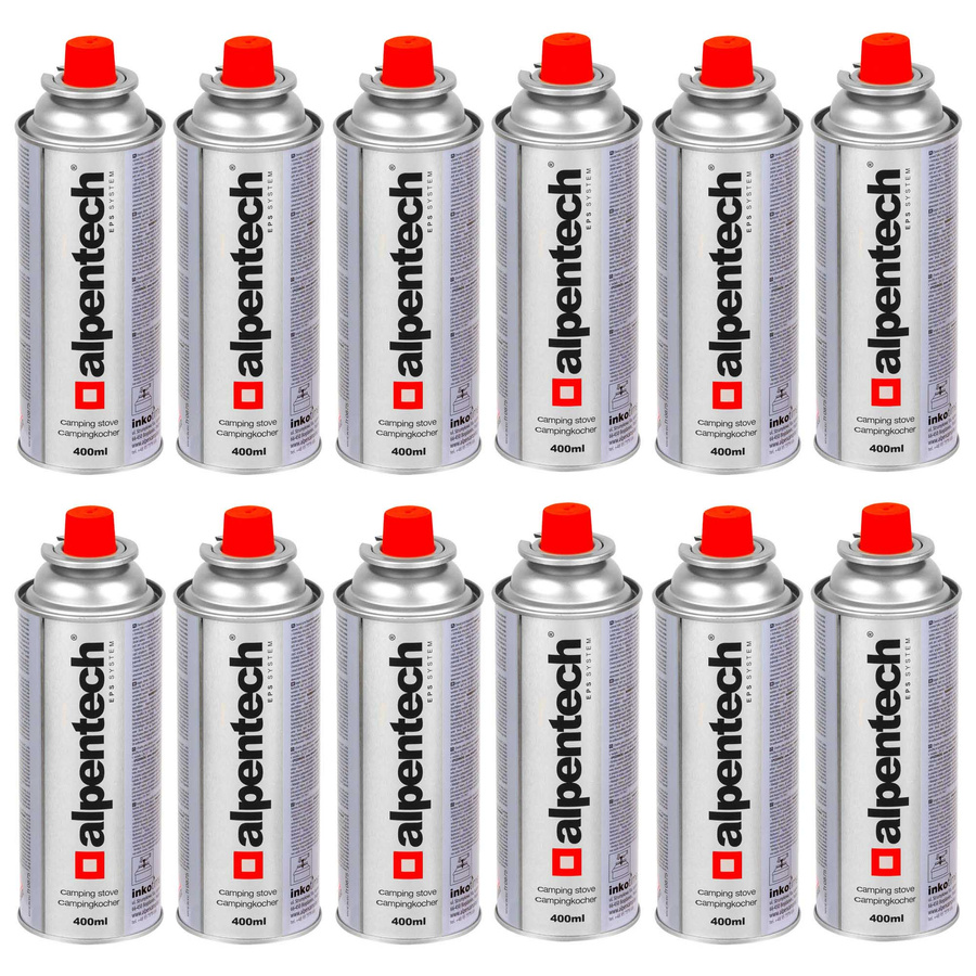 Kartusze gazowe Alpentech Silver 400ml x12 szt