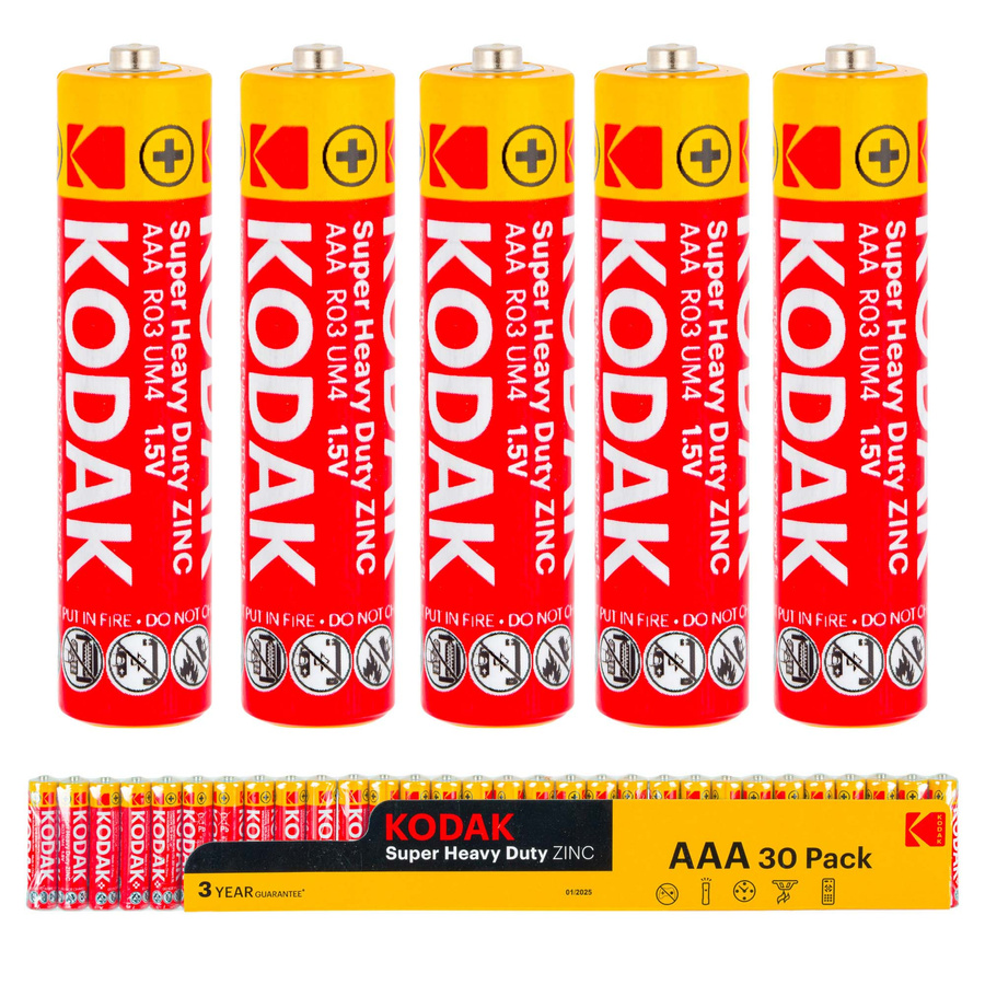 Baterie KODAK AAA - pakiet 30 szt
