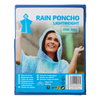 Ponczo lekkie przeciwdeszczowe z kapturem