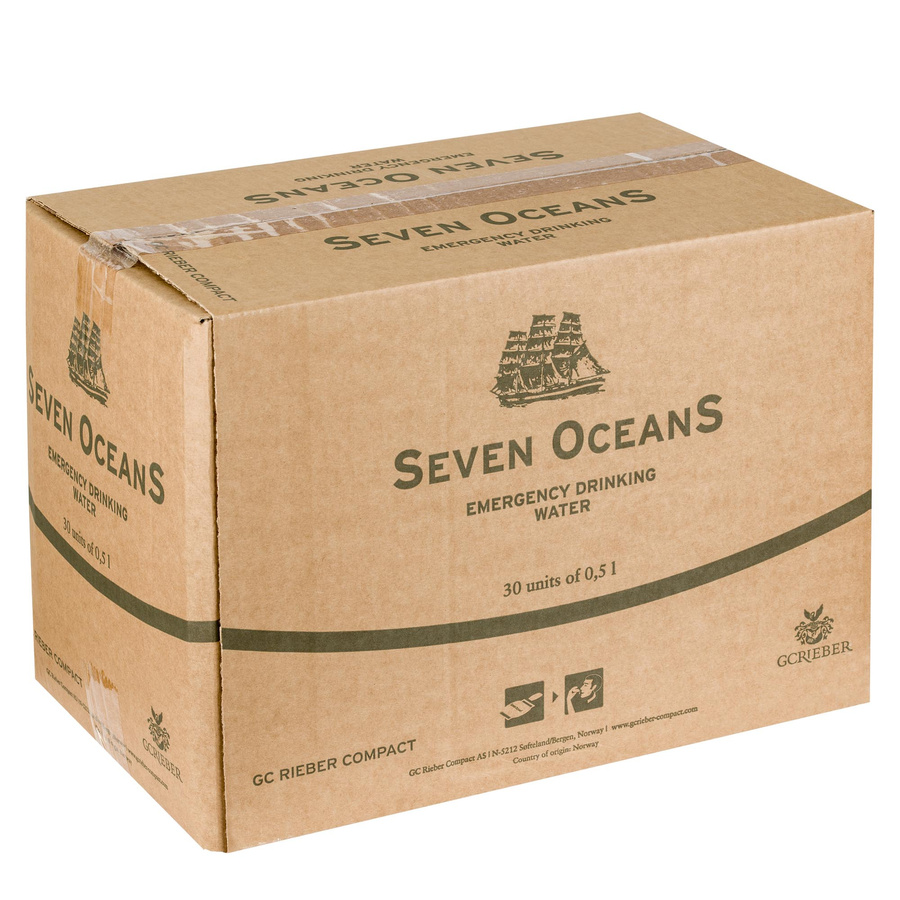Woda pitna Seven Oceans Emergency Water 30 x 500 ml