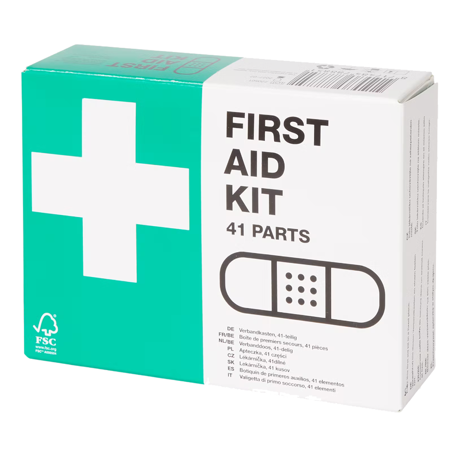 Apteczka pierwszej pomocy - 41 elementów