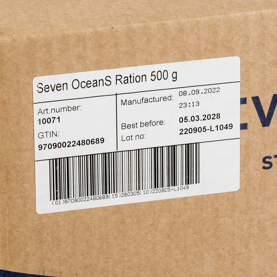 Racja żywnościowa Seven Oceans 12 x 500g