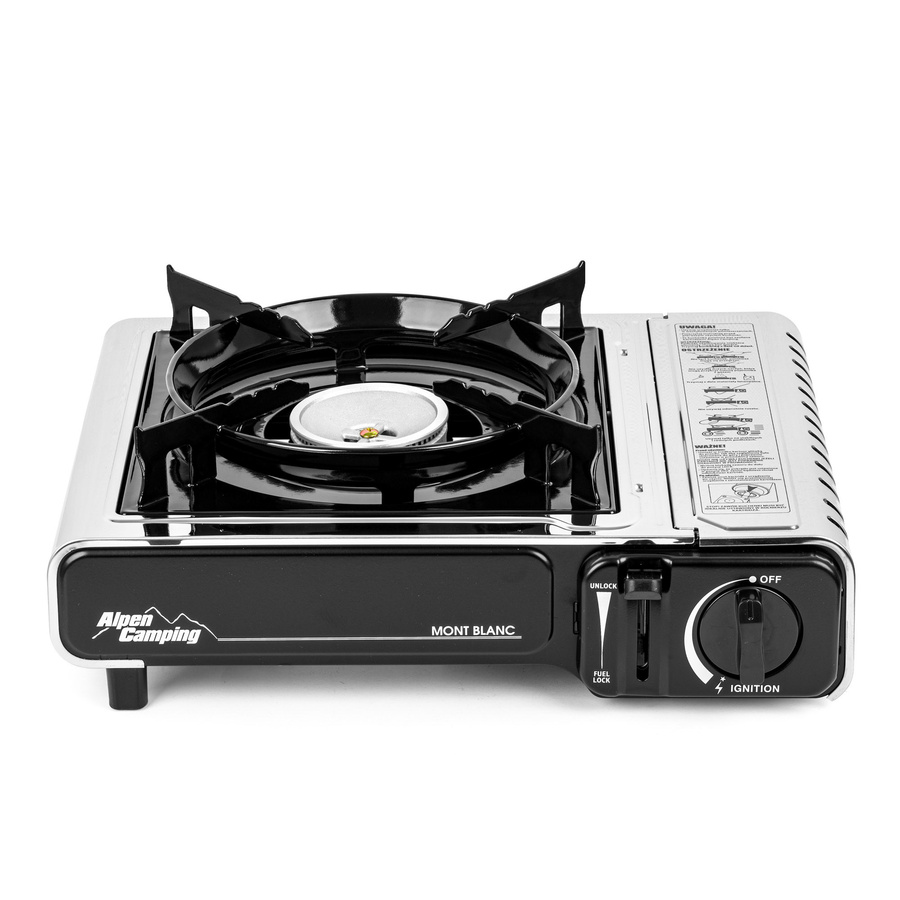 Kuchenka turystyczna Alpen Camping MontBlanc + kartusze x4