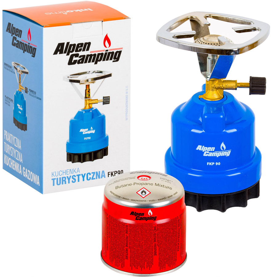 Kartusze gazowe Alpen Camping 190g x5 szt