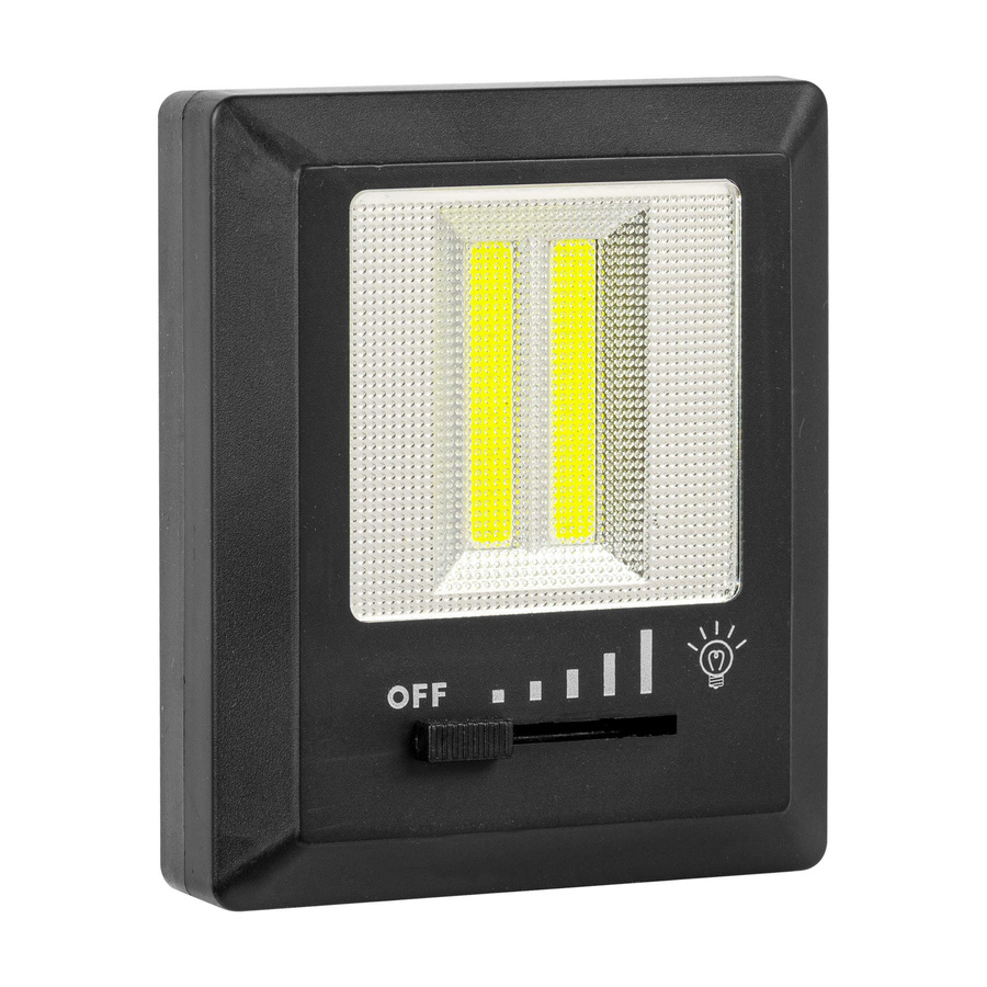 Lampka Quadra LED czarna