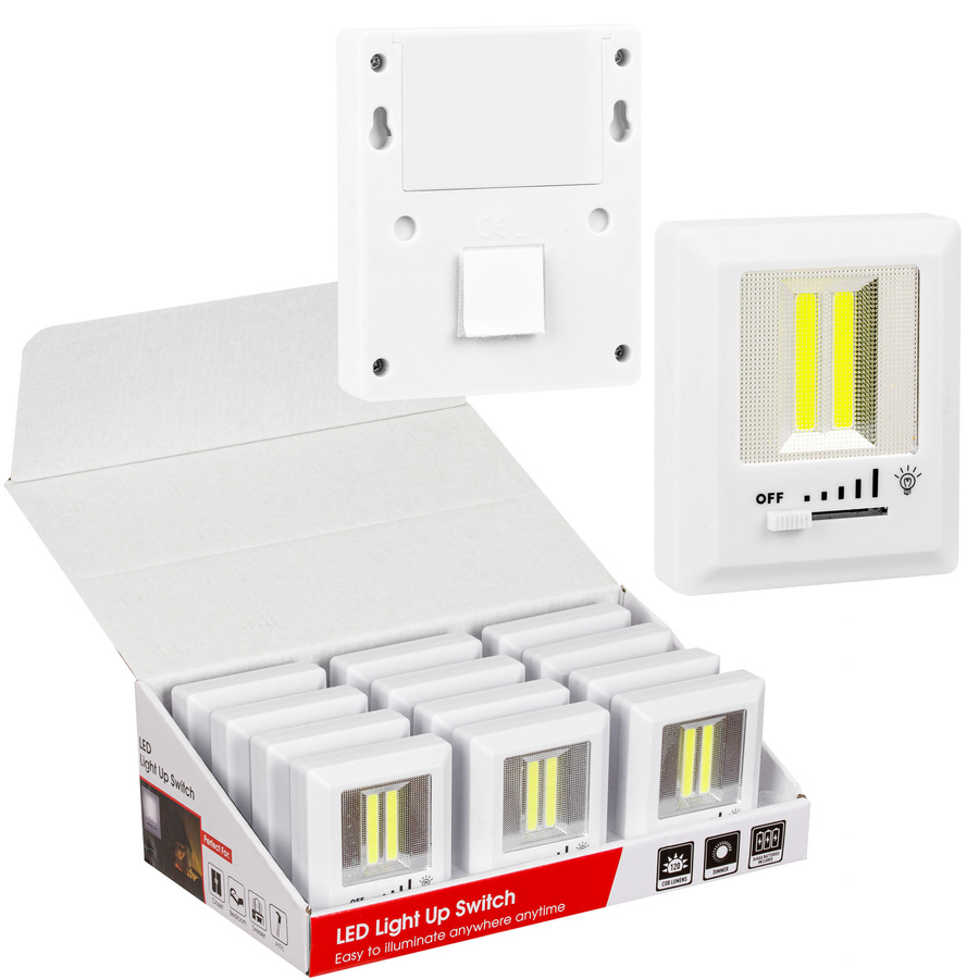 Lampka Quadra LED biała