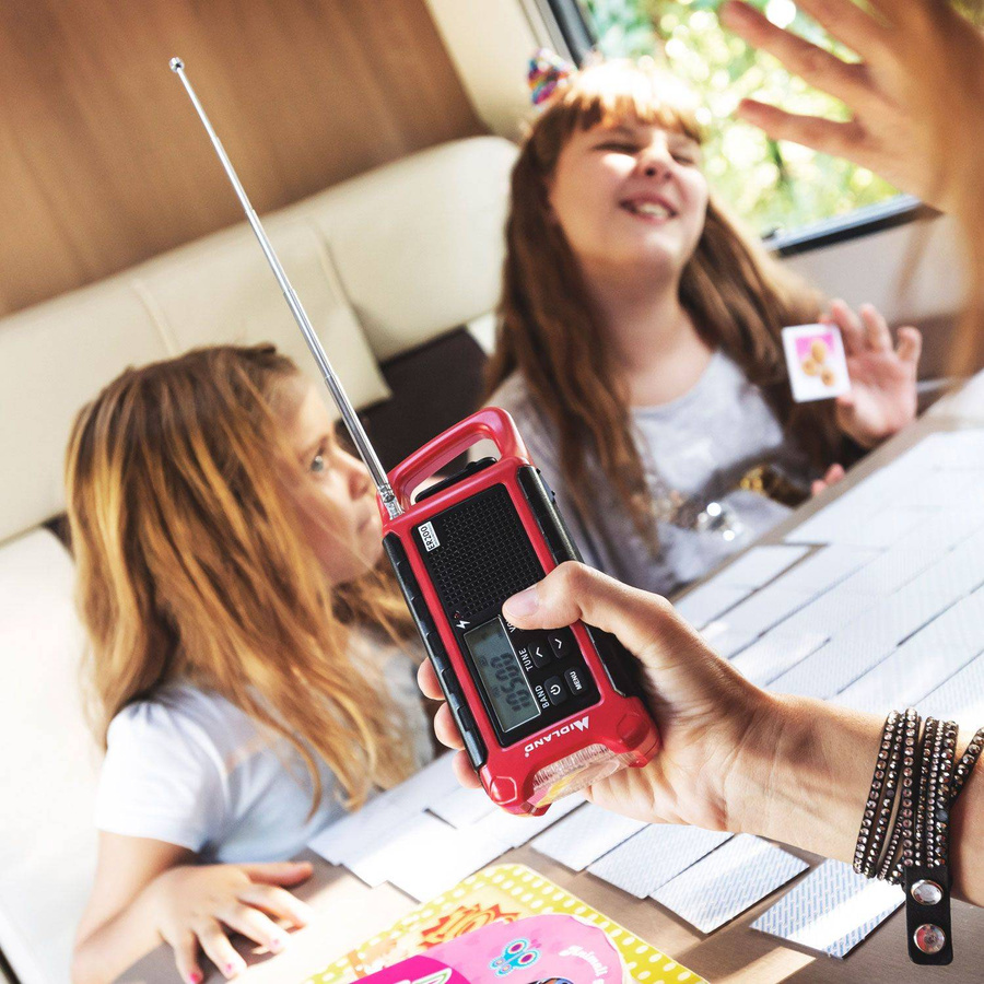 MIDLAND ER200 - Radio alarmowe Awaryjne Powerbank AM/FM