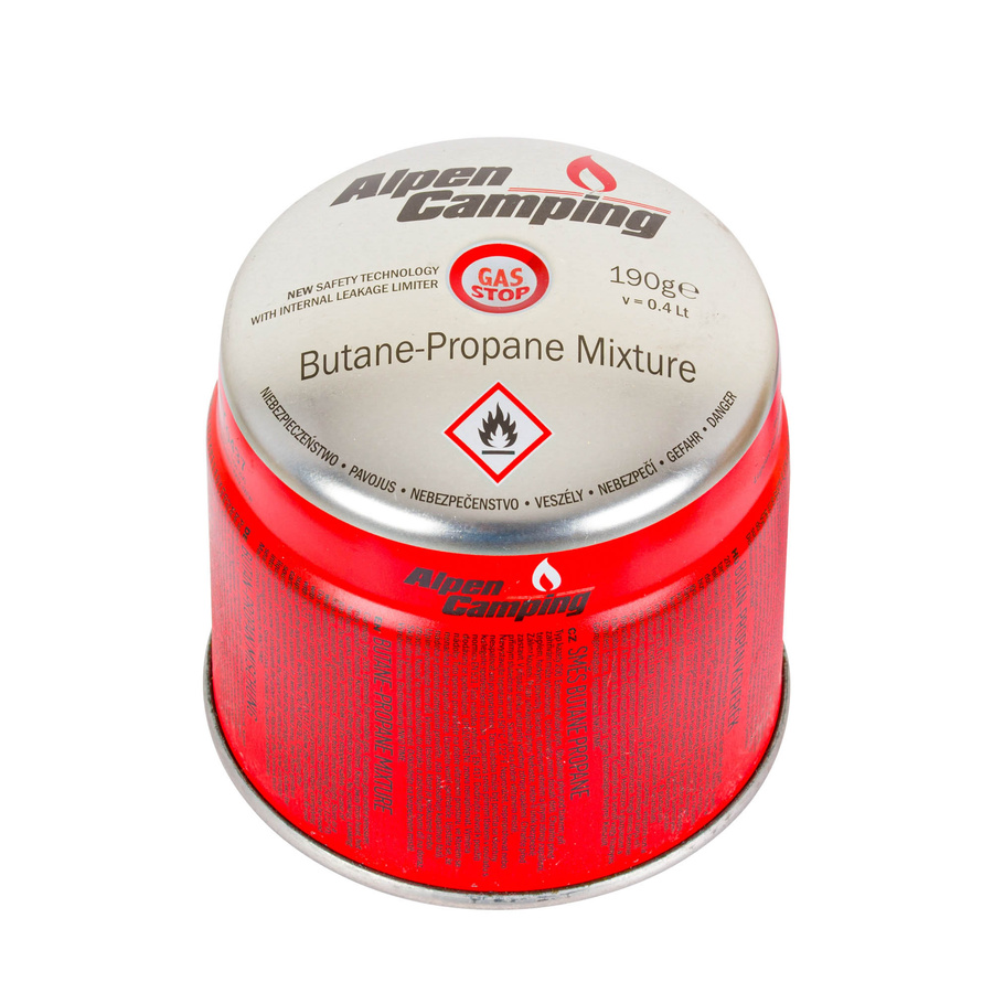 Kartusze gazowe Alpen Camping 190g x10 szt