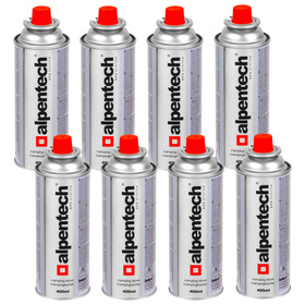 Kartusze gazowe Alpentech Silver 400ml x8 szt