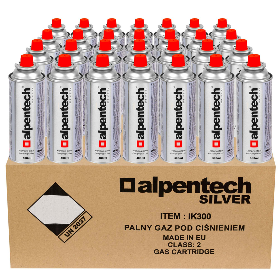 Kartusze gazowe Alpentech Silver 400ml x28 szt