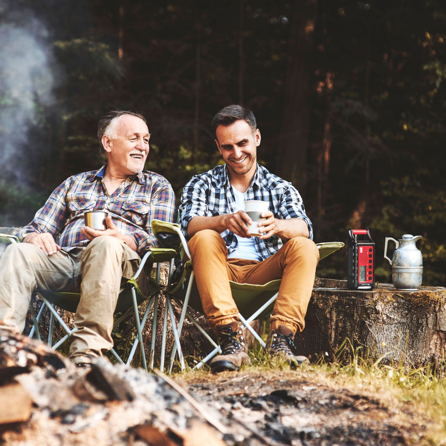 MIDLAND ER300 - Radio alarmowe Awaryjne Dynamo Powerbank AM/FM