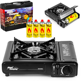 Kuchenka turystyczna Alpen Camping Bavaria + 4x kartusze