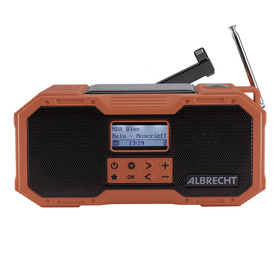 Radio awaryjne Albrecht DR112 FM/DAB + Bluetooth + PowerBank + LED + SOS