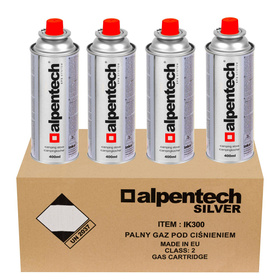 Kartusze gazowe Alpentech Silver 400ml x4 szt